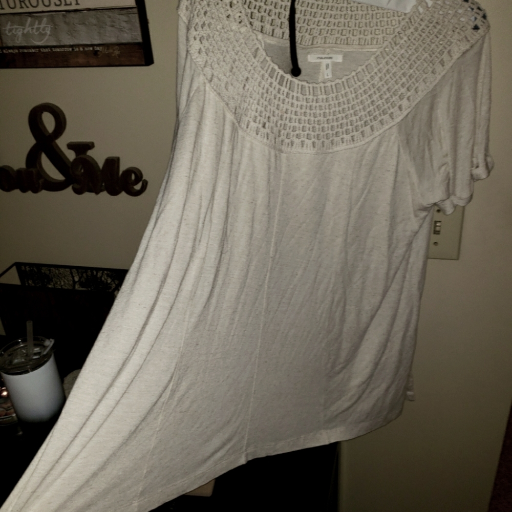 Women's Large (XL) Crochet Swing Top Maurices